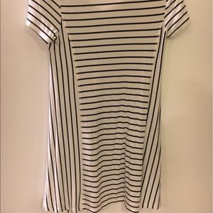 Striped T-shirt dress